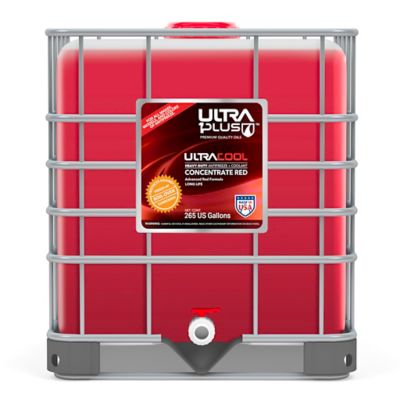 Ultra1Plus UltraCool Antifreeze and Coolant IAT Concentrate Red, 256 Gal