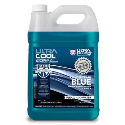 Ultra1Plus UltraCool Antifreeze and Coolant IAT Concentrate Blue, 1 Gal