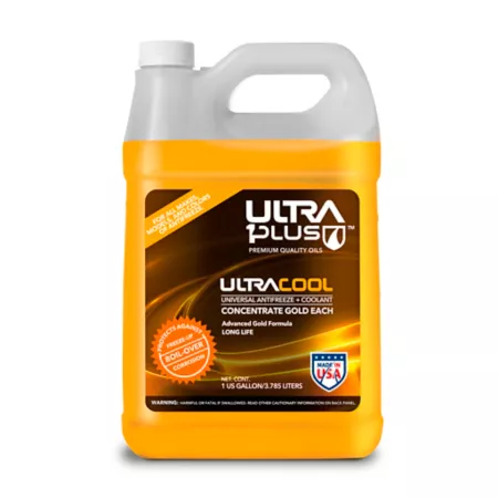 Ultra1Plus UltraCool Antifreeze and Coolant IAT Gold Concentrate 1 gal Antifreezes & Coolants