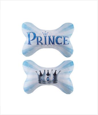 Hip Doggie Prince Bone Toy for Dogs, Medium