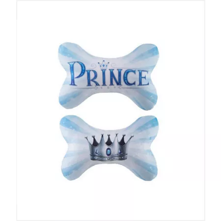 Hip Doggie Prince Bone Toy for Dogs Small Dog Plush Toys