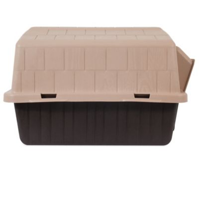 Image showing  Petbarn 3 Outdoor Polypropylene Dog House, Up to 15 lb.