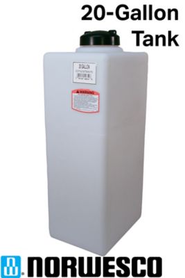 Image showing  20 gal. Flat Bottom Utility Tank