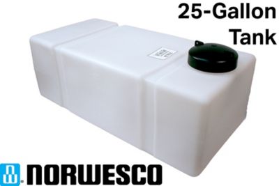 Image showing  25 gal. Flat Bottom Utility Tank