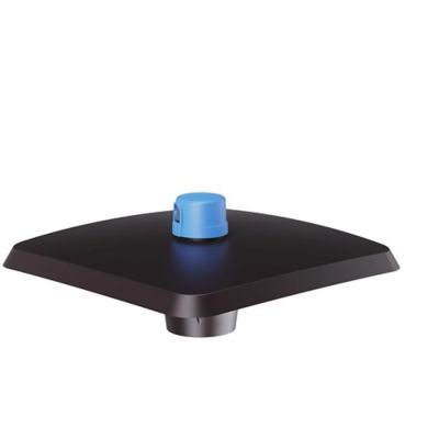 Image showing  PROFEN LED Post Top Circular Garden Light Adj Watt Lumens Adjustable CCT 120V-277V Bronze Housing