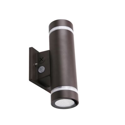 Beyond LED Technology NOME LED Up & Down Wall Pack 30 Watt 3360 Lumens Adj CCT 3000K/ 4000K/ 5000K 120V-277V Bronze Housing