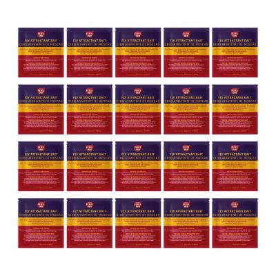 Flies Inn 20 Packs Fly Attractant Bait Refills for Outdoor Fly Traps, FLAB20