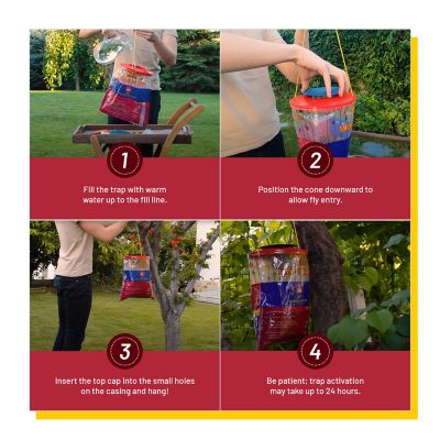 Image showing  X Large Bag Disposable Outdoor Fly Trap