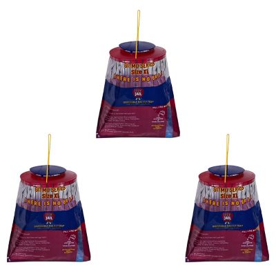 Fly Jail 3 X Large Bag Disposable Outdoor Fly Traps