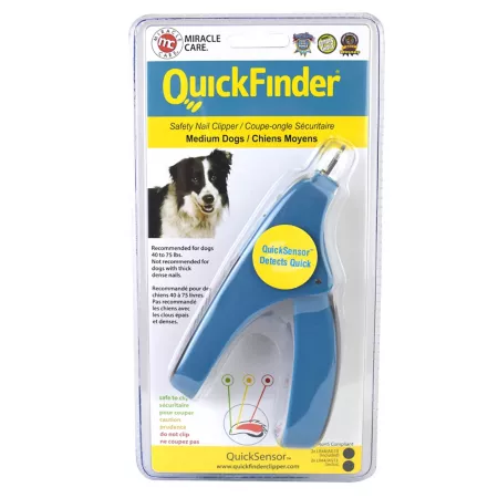 Miracle Care QuickFinder Pet Nail Clippers Medium Pet Grooming Scissors & Shears