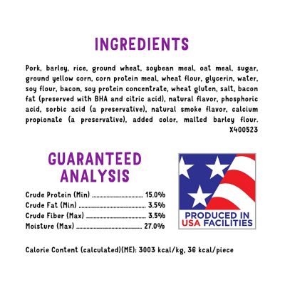 Image showing  Original Bacon Flavor Dog Treats, 25 oz.