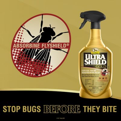 Image showing 5 th Absorbine UltraShield Gold Spray Insecticide and Repellent, 32 oz.