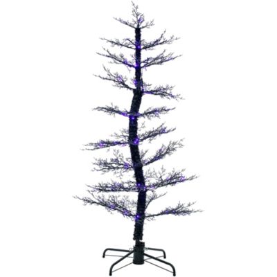 Haunted Hill Farm Dancing Halloween Tree with LED Lights and Sound