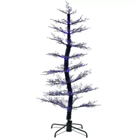 Haunted Farm Dancing Halloween Tree with LED Lights and Sound Halloween Animatronics