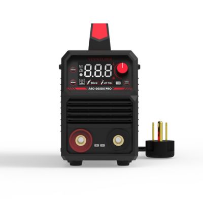Image showing  110V/220V/205A Stick/Lift TIG 2-in-1 Stick Welder, Big LED Display, Dual Voltage, Hot Start