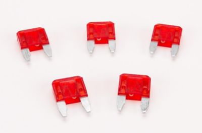 Image showing  10A Mini Blade Fuses, 5 pc.