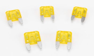 Image showing  20A Mini Blade Fuses, 5 pc.