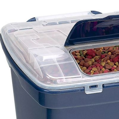 Image showing  50 lb. Smart Storage Pet Food Storage Container, Large, Navy