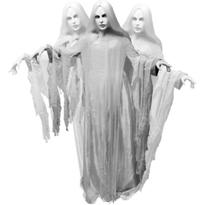 Haunted Hill Farm Rising Ghost Woman by Tekky, Premium Halloween Animatronic