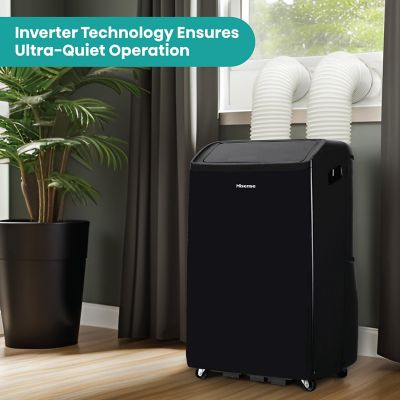 Image showing  10,000 BTU Smart Portable Inverter Air Conditioner with Wi-fi and Remote Control