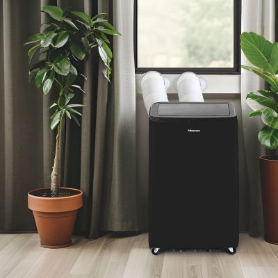 Image showing 5 th Hisense 10,000 BTU Smart Portable Inverter Air Conditioner with Wi-fi and Remote Control