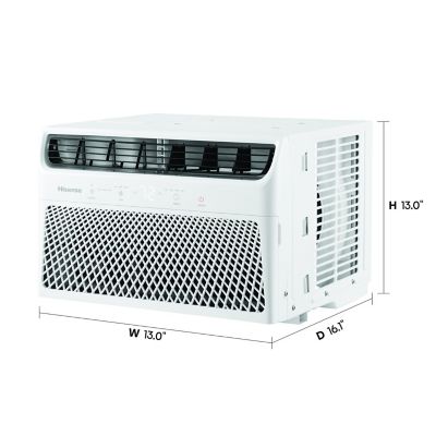 Image showing  8,000 BTU Smart Window Air Conditioner with Wi-fi and Remote Control
