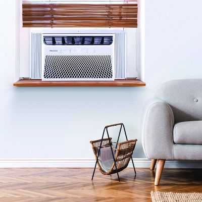 Image showing 6 th Hisense 8,000 BTU Smart Window Air Conditioner with Wi-fi and Remote Control