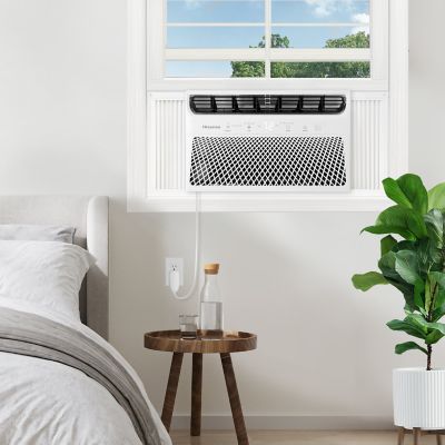 Image showing 8 th Hisense 8,000 BTU Smart Window Inverter Air Conditioner with Wi-fi and Remote Control
