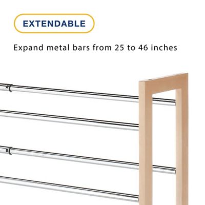 Image showing  3 Tier Expandable Shoe Rack Stackable