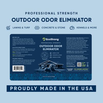 Image showing 7 th EcoStrong Outdoor Odor Eliminator Spot Treatment - 10 x 2 oz Shots