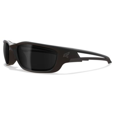 Edge Eyewear Kazbek XL, Black Frame Safety Sunglasses, SK-XL116