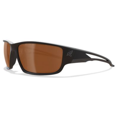 Edge Eyewear Kazbek, Black Frame, Polarized Safety Sunglasses, TSK215