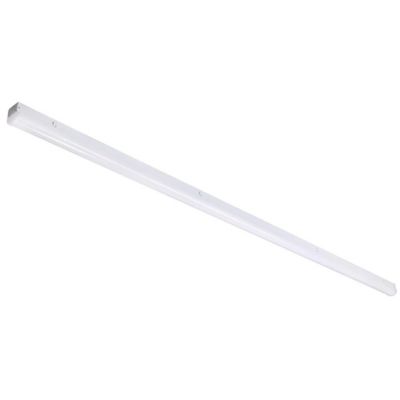 Image showing  5,400-Lumen CRISP 2nd Gen LED Linkable Strip Fixture, Adj Watt, Adj CCT, 4 ft. Frosted Lens, 2-Pack