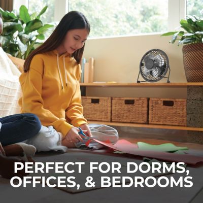 Image showing  4 in. USB Table Fan