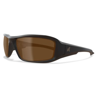 Edge Eyewear Brazeau, Matte Black Frame Safety Sunglasses, XB435