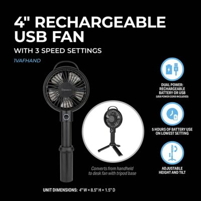 Image showing  4 in. Handheld Fan