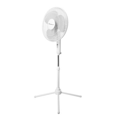 Image showing 5 th VisionAir 16 in. Oscillating Pedestal Fan, White