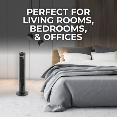 Image showing  29 in. Oscillating Tower Fan