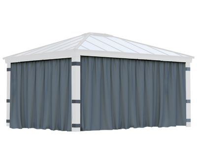 Canopia by Palram Dallas Gazebo 14 ft. x 16 ft. Curtain Set, 4 pc.