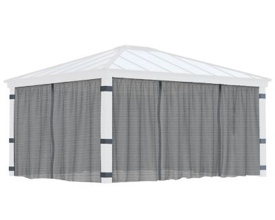 Canopia by Palram Dallas Gazebo 14 ft. x 16 ft. Netting Set, 4 pc.