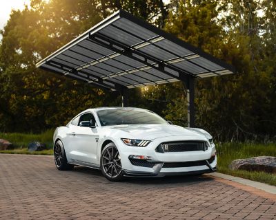 Image showing  Sydney Wave Single Carport, Gray