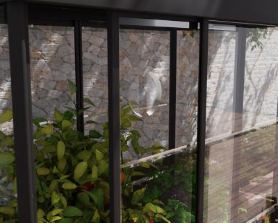 Image showing 7 th Canopia by Palram Ivy 4 x 2ft. Mini Greenhouse, Black