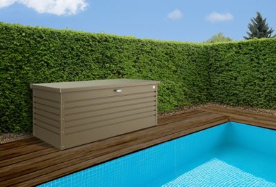 Image showing  LeisureTime 210 Gallon Deck Box, Bronze