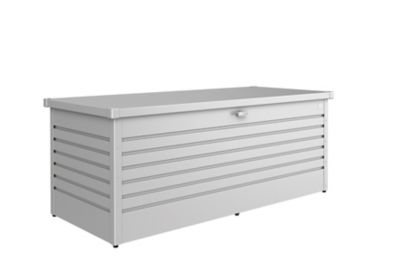 Biohort LeisureTime 210 Gallon Deck Box, Silver