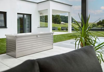 Image showing  LeisureTime 210 Gallon Deck Box, Quartz Gray