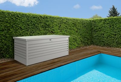 Image showing  LeisureTime 210 Gallon Deck Box, Quartz Gray