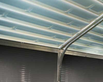 Image showing  Rubicon 8 ft. x 20 ft. Shed, Gray