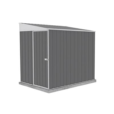 ABSCO Durango 5 ft. x 7 ft. Metal Bike Shed, Woodland Gray