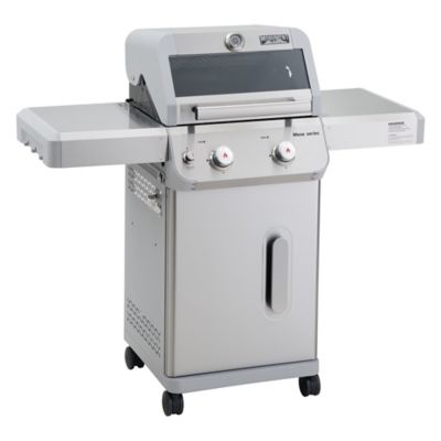 Image showing  2-Burner Mesa Series Propane Gas Grill, Silver