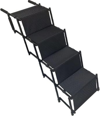 Image showing  Portable 4 Step Pet Stairs BAC-110119